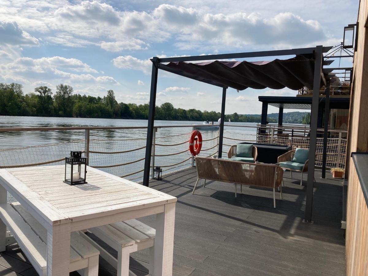 Seinehouse - Maison Flottante Vaux-Sur-Seine Экстерьер фото