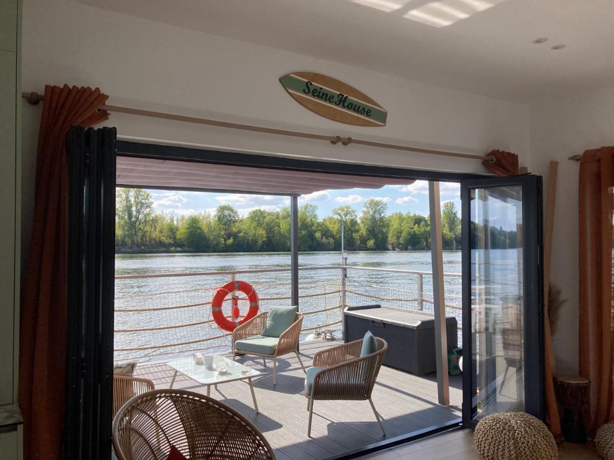 Seinehouse - Maison Flottante Vaux-Sur-Seine Экстерьер фото